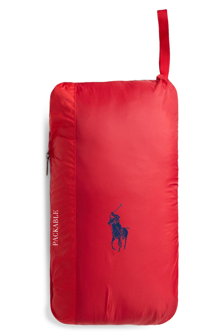 The Colden Water Repellent Packable Down Jacket, Alternate, color, RL 2000 RED