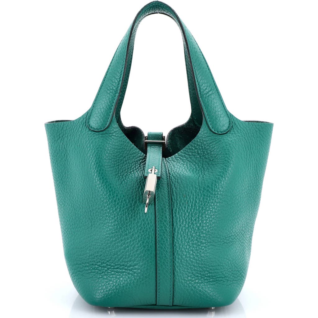 Pre-owned Hermes Hermes Picotin Lock Bag Clemence Pm