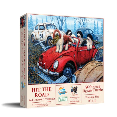 Hit the Road 500 piece Jigsaw Puzzle for Adults