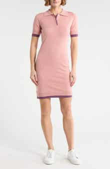 AREA STARS Trim Polo Dress