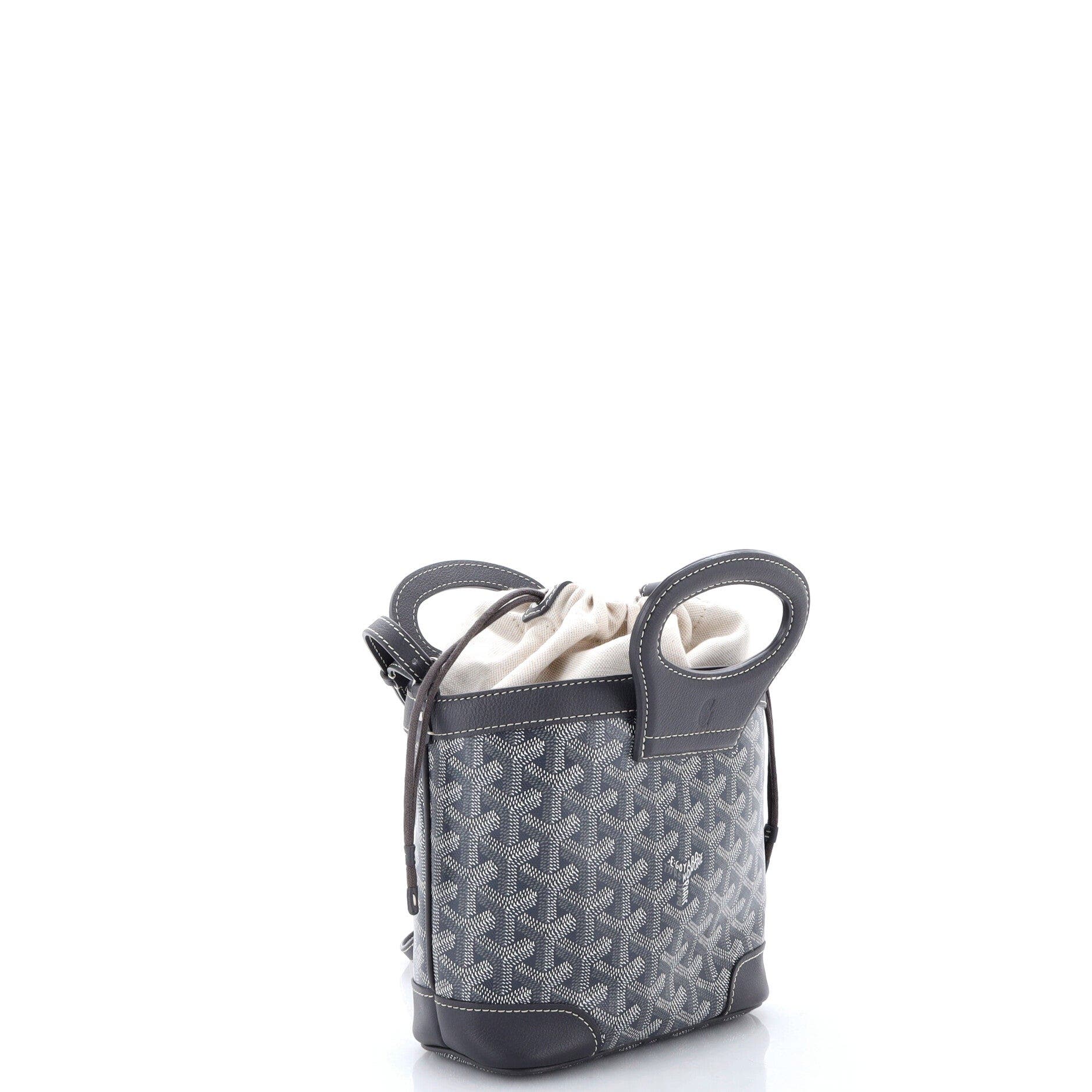 Beluga Bag Coated Canvas Mini, Alternate, color, Grey