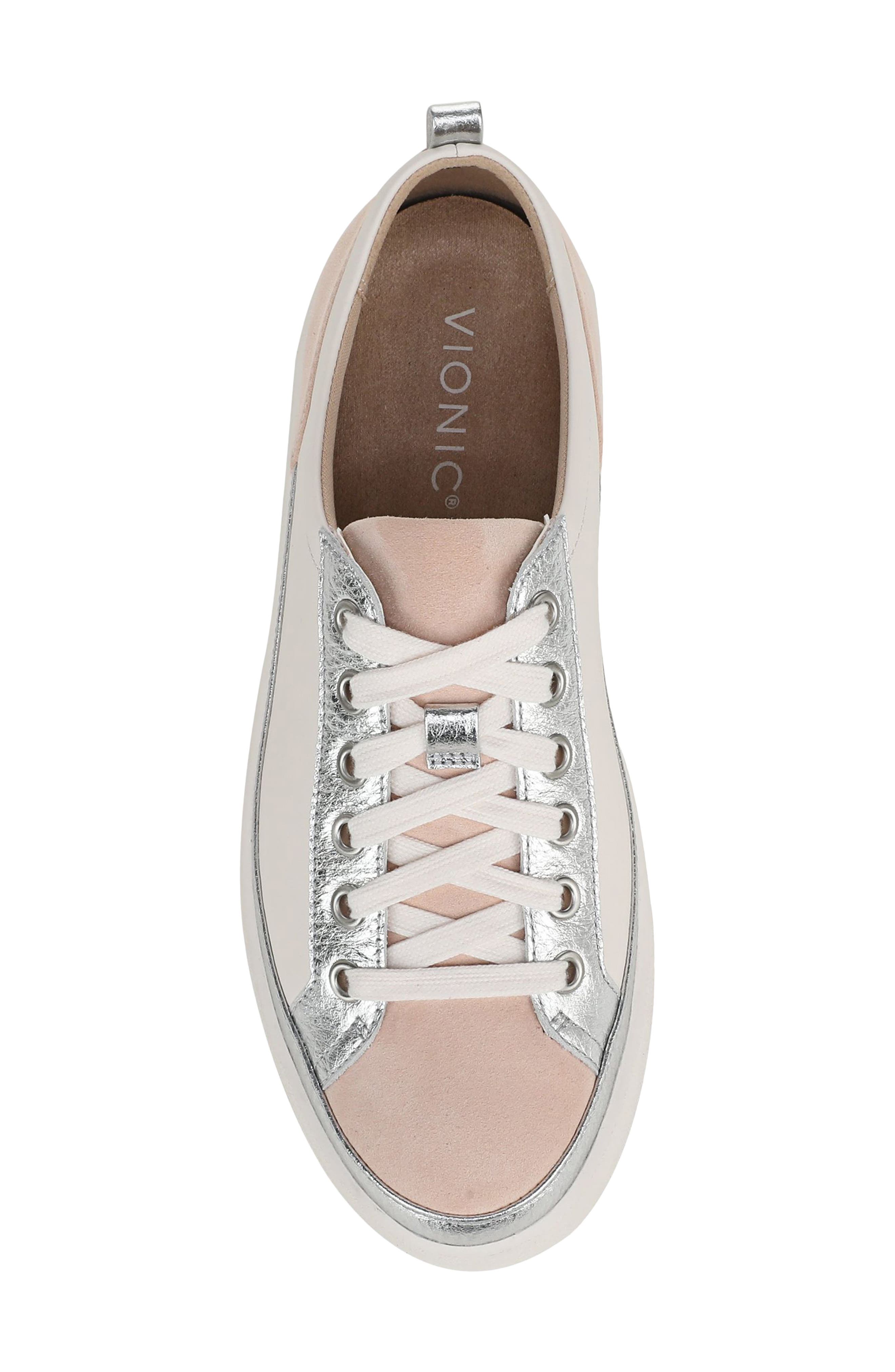 Winny X Low Top Sneaker, Alternate, color, SEA SALT MULTI LEATH