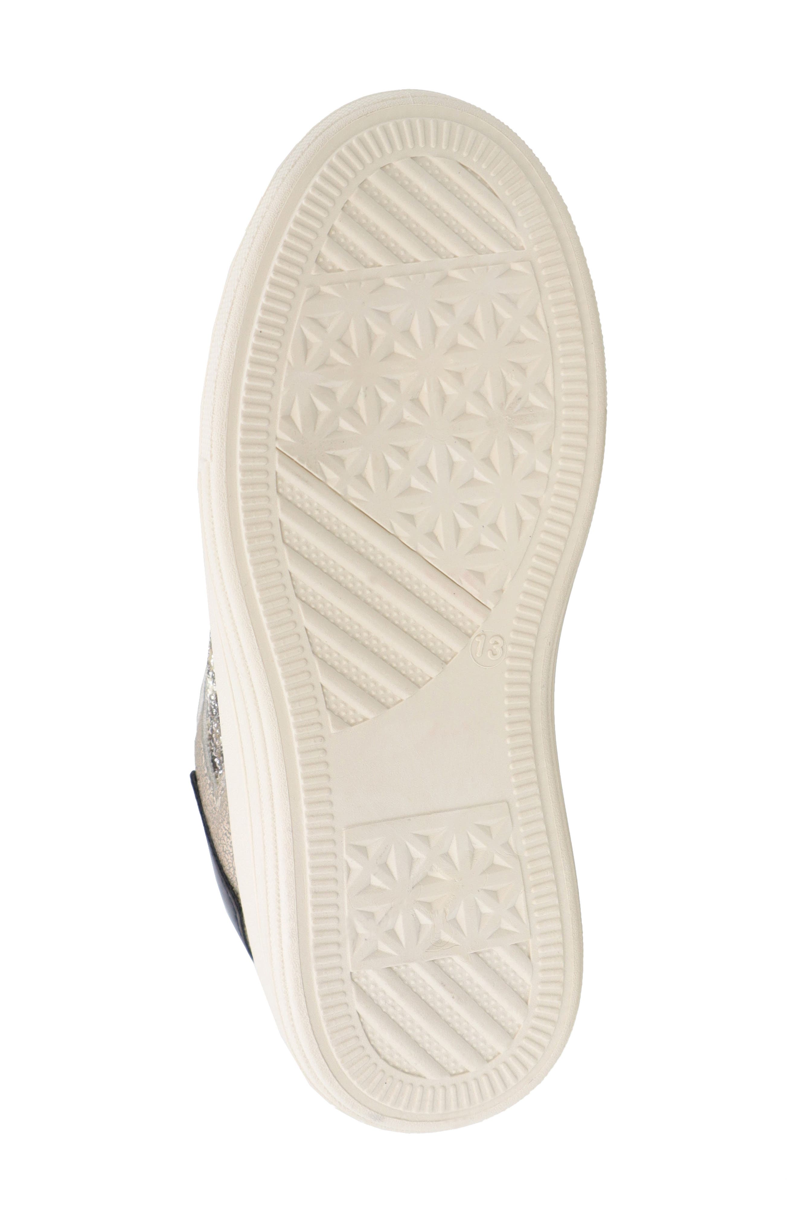 Kids' Wendy Glitter Sneaker, Alternate, color, GOLD