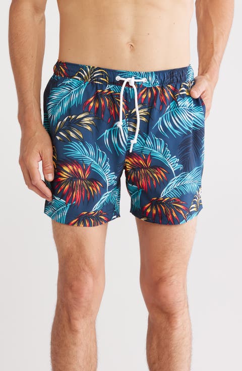 Print Volley Swim Trunks