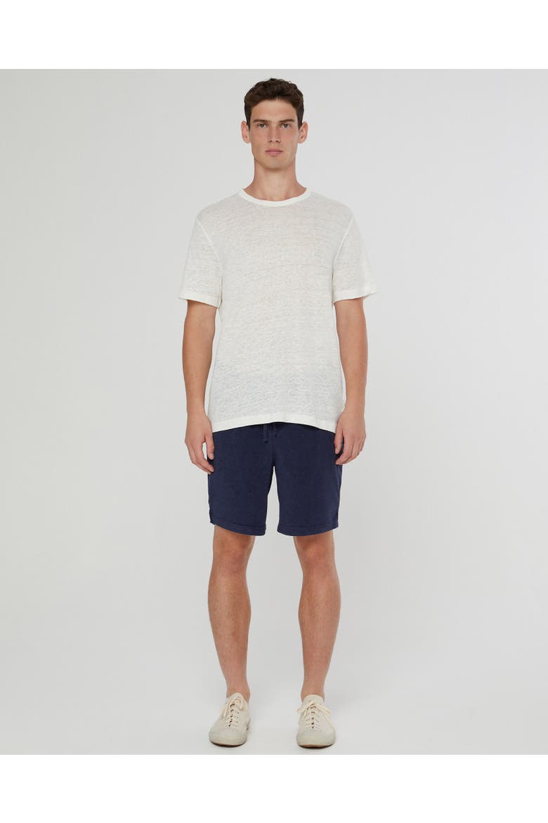 Towel Terry Pull-On Short, Main, color, DEEP NAVY