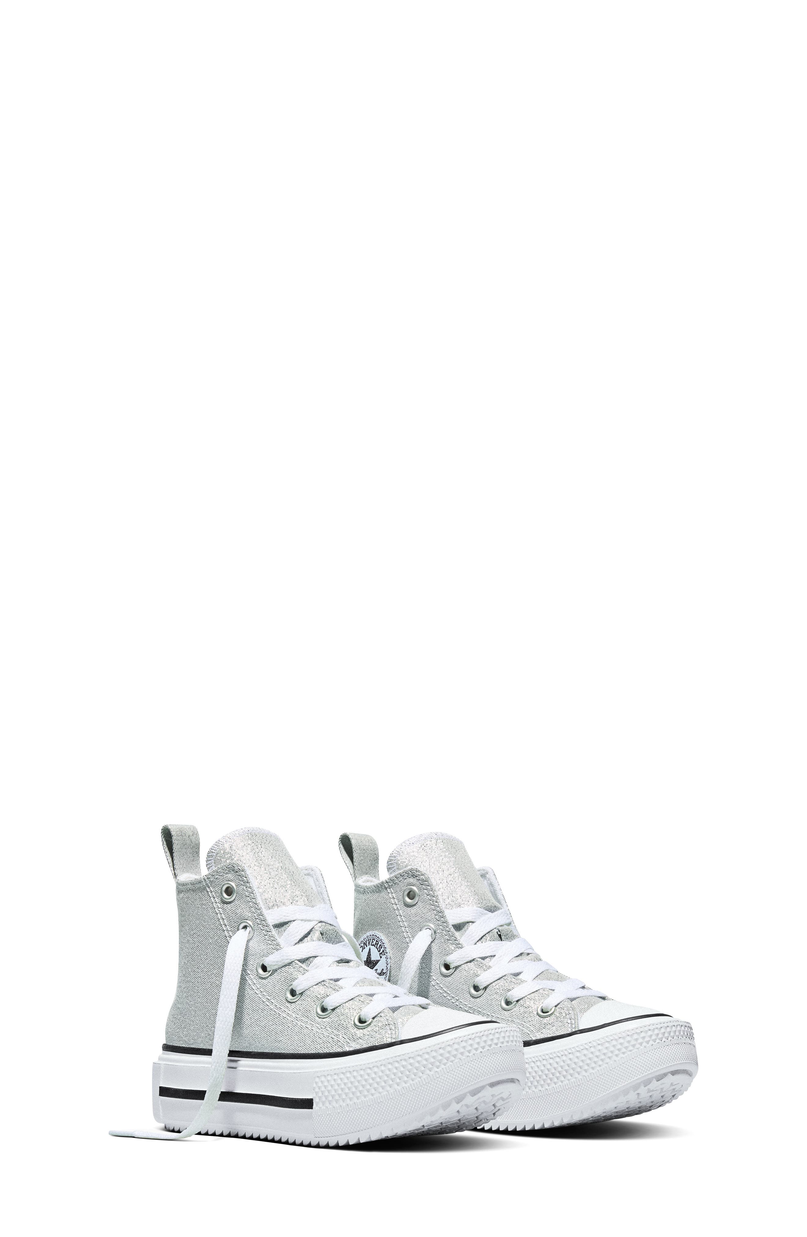 Converse Kids' Chuck Taylor All Star Lift Double Stack High Top Platform Sneaker, Main, color, 