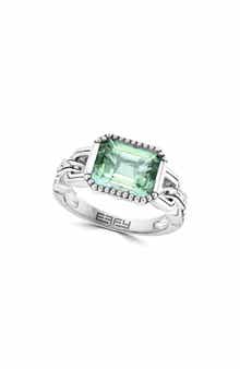 EFFY Sterling Silver Prasiolite Ring