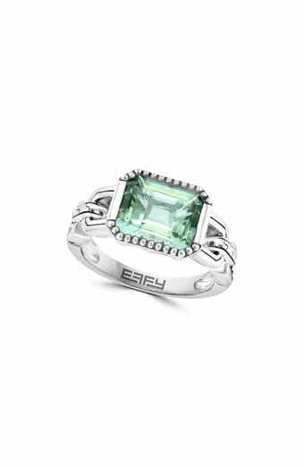 EFFY Sterling Silver Prasiolite Ring