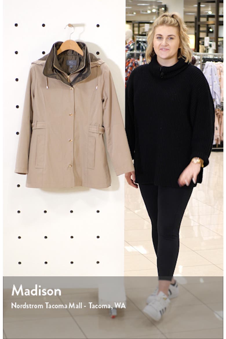 Raincoat with Removable Hood & Liner video