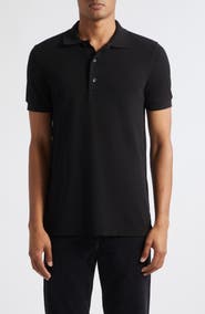 TOM FORD Lyocell & Cotton Piqué Polo