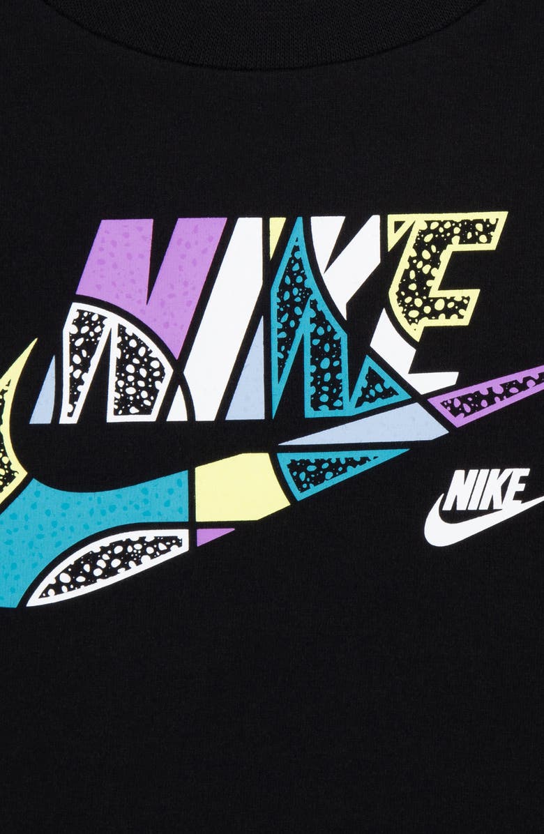 Nike Kids' Logo Graphic T-Shirt & French Terry Shorts Set, Alternate, color, 