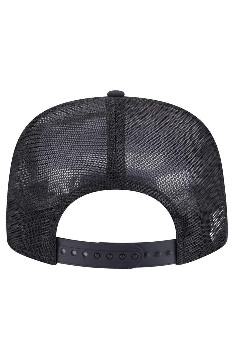 New Era Men's New Era Black Arizona Diamondbacks Adventure Pattern Golfer Trucker Snapback Hat, Alternate, color,