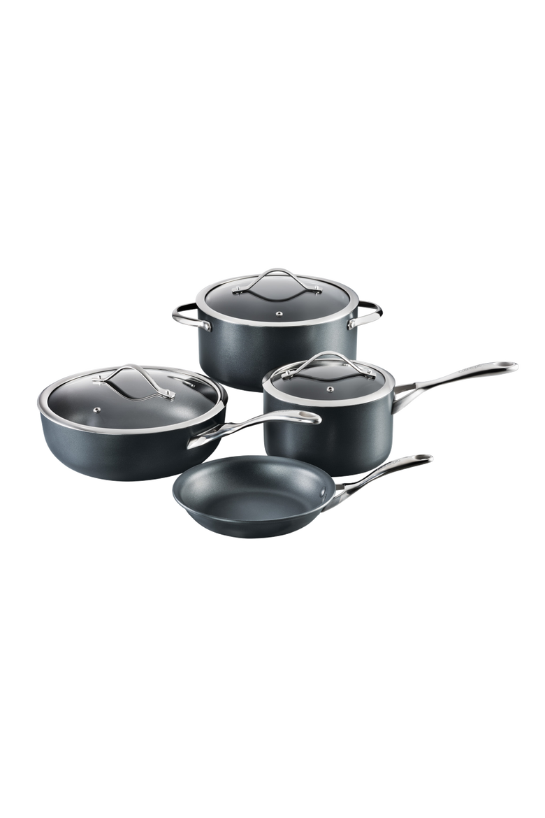 iD3® Cookware Set 7pc, Main, color, BLACK