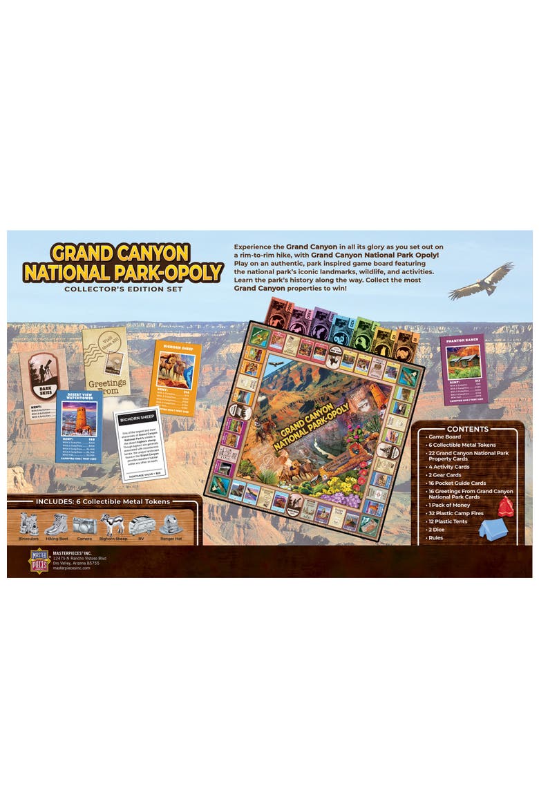 Grand Canyon National Park Opoly, Alternate, color, Multicolor