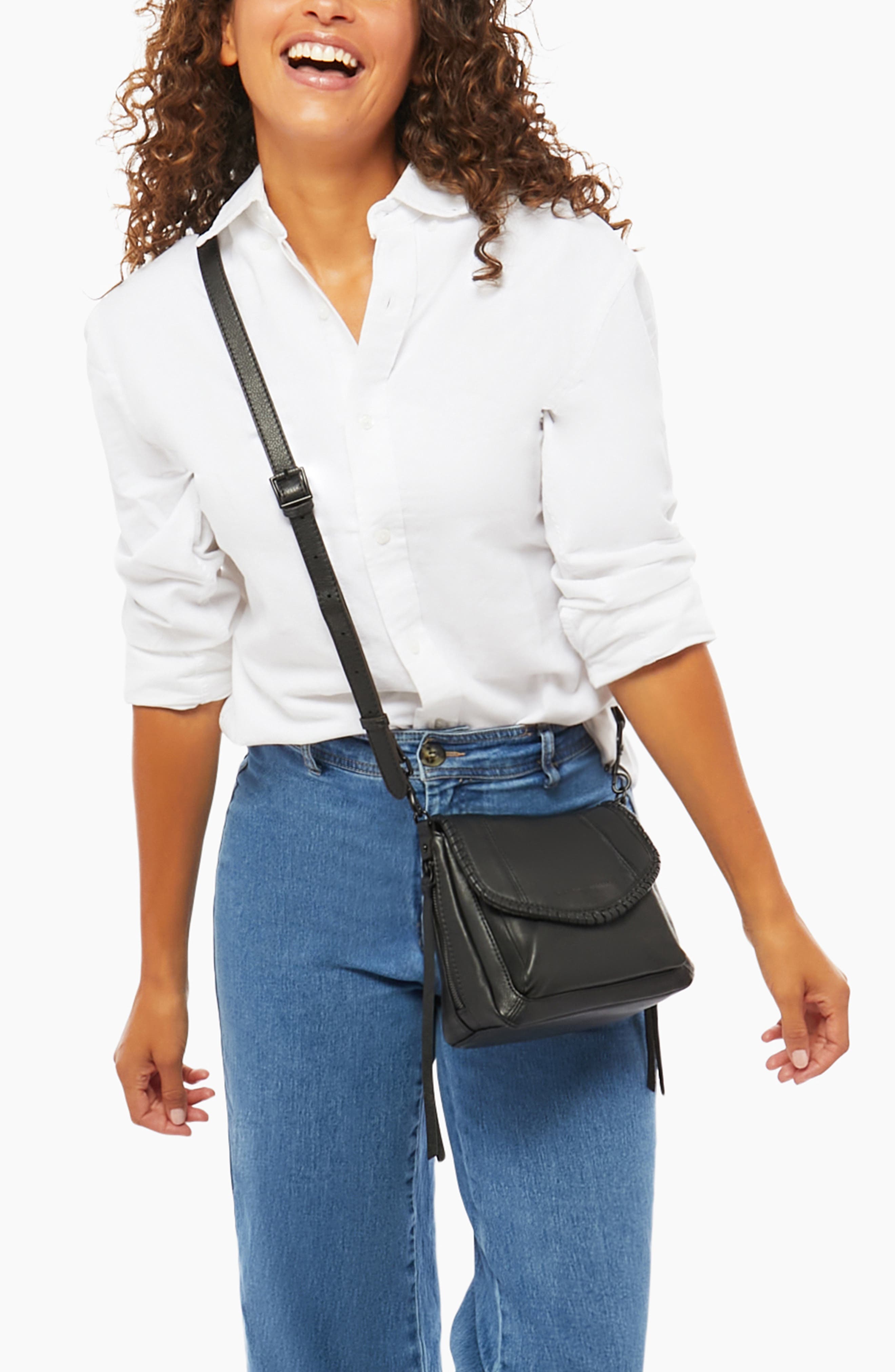 AIMEE Mini All For Love Convertible Leather Crossbody Bag, Alternate, color, 