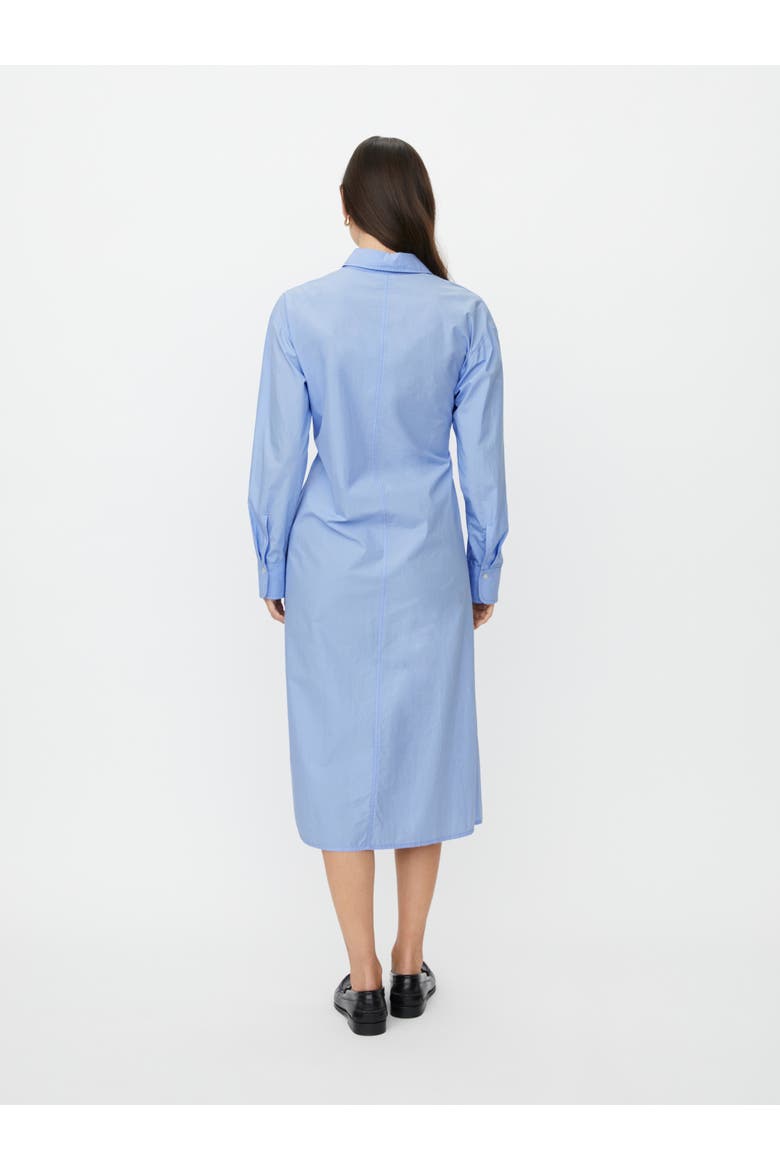 MaNeylora Wrap Midi Shirt Dress, Alternate, color, Hydrangea