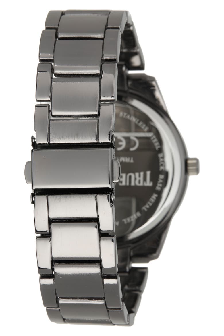 Buddha Quartz Bracelet Watch, 43mm, Alternate, color, BLACK