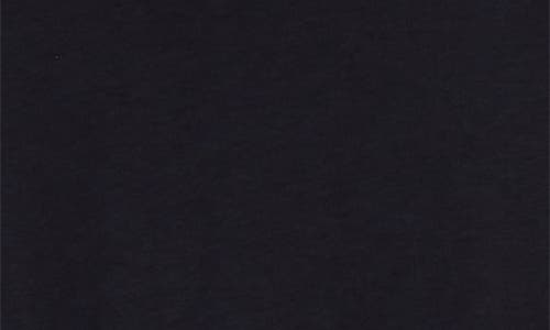 Herno Blue Crewneck Midi Dress With Elastic Drawstring Waist And Panelled Design In Navy