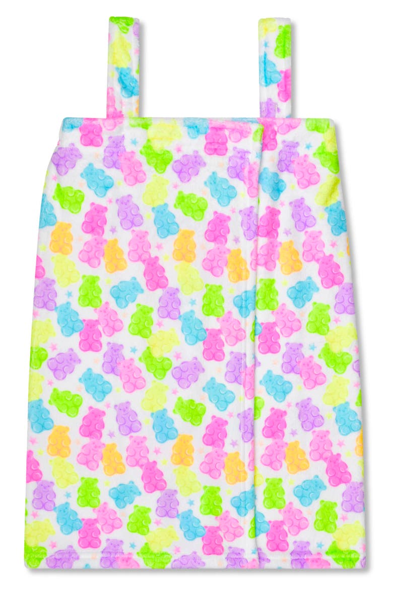 Kids' Yummy Gummy Spa Wrap, Main, color, PURPLE MULTI