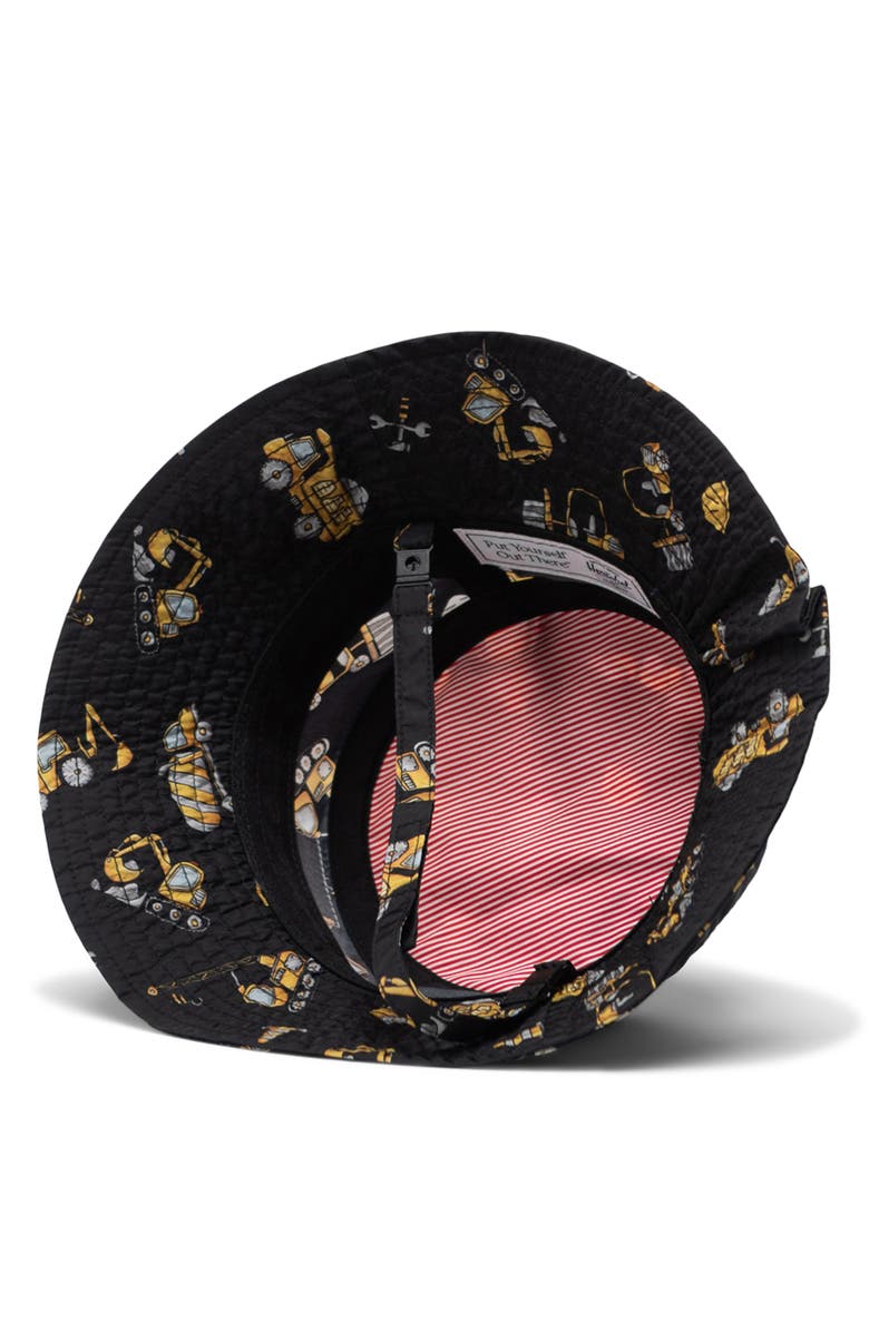 Herschel Supply Co. Beach Bucket Hat, Alternate, color, Construction Site