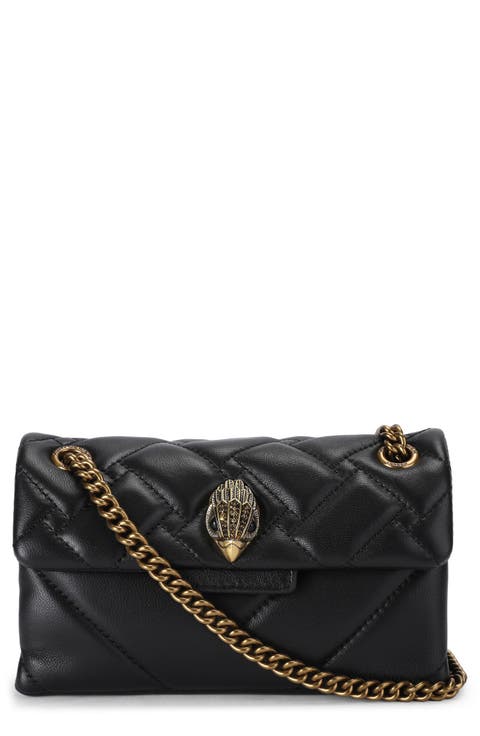 Kensington 17 Quilted Faux Leather Shoulder Bag