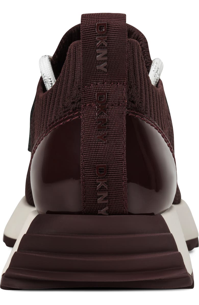 DKNY Nantes Sneaker, Alternate, color, Sangria