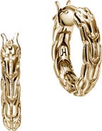 John Hardy JH Essential Hoop Earrings