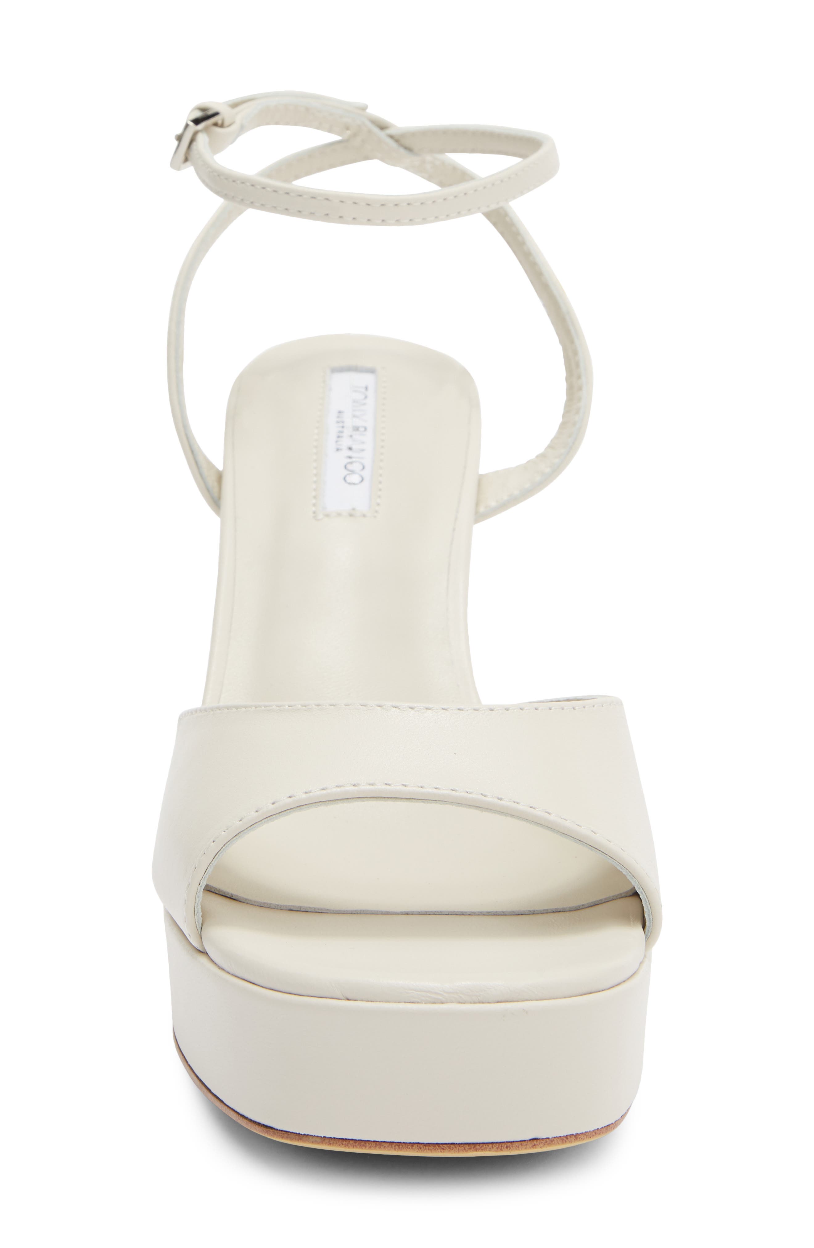 Freya Ankle Strap Slide Sandals, Alternate, color, DOVE NAPPA