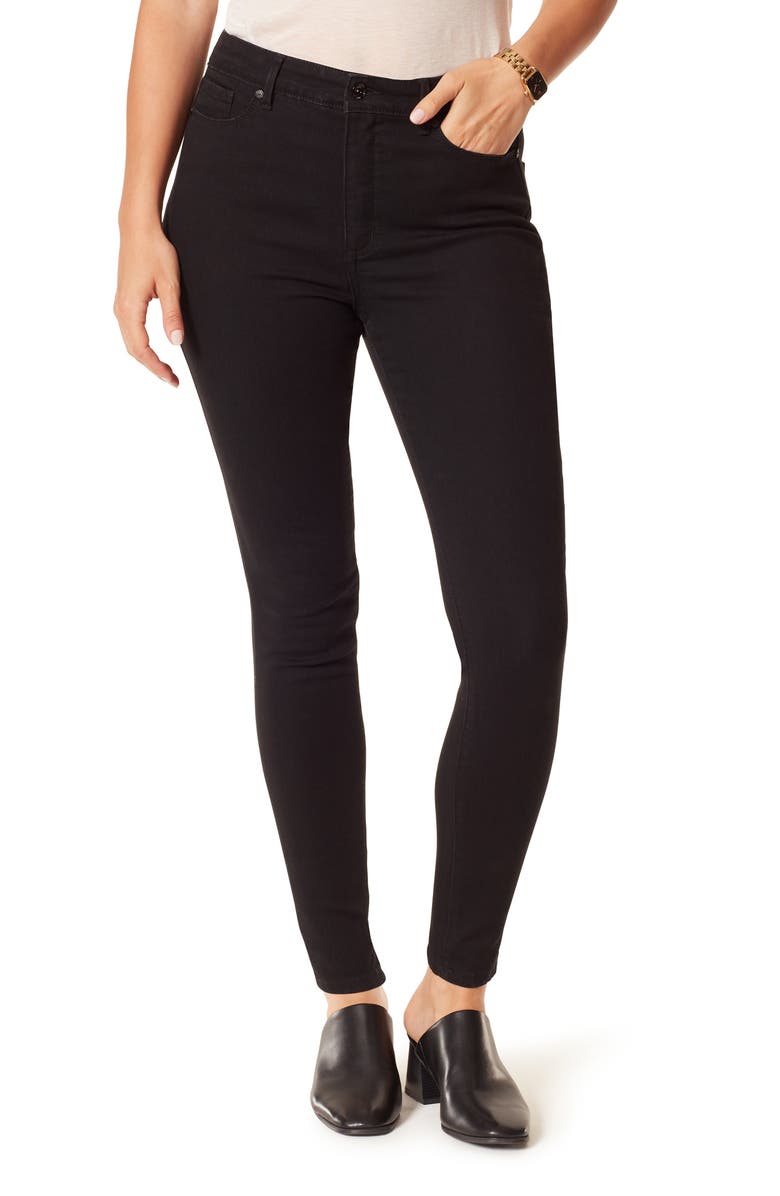 Anne Klein Essential High Waist Skinny Jeans, Main, color,