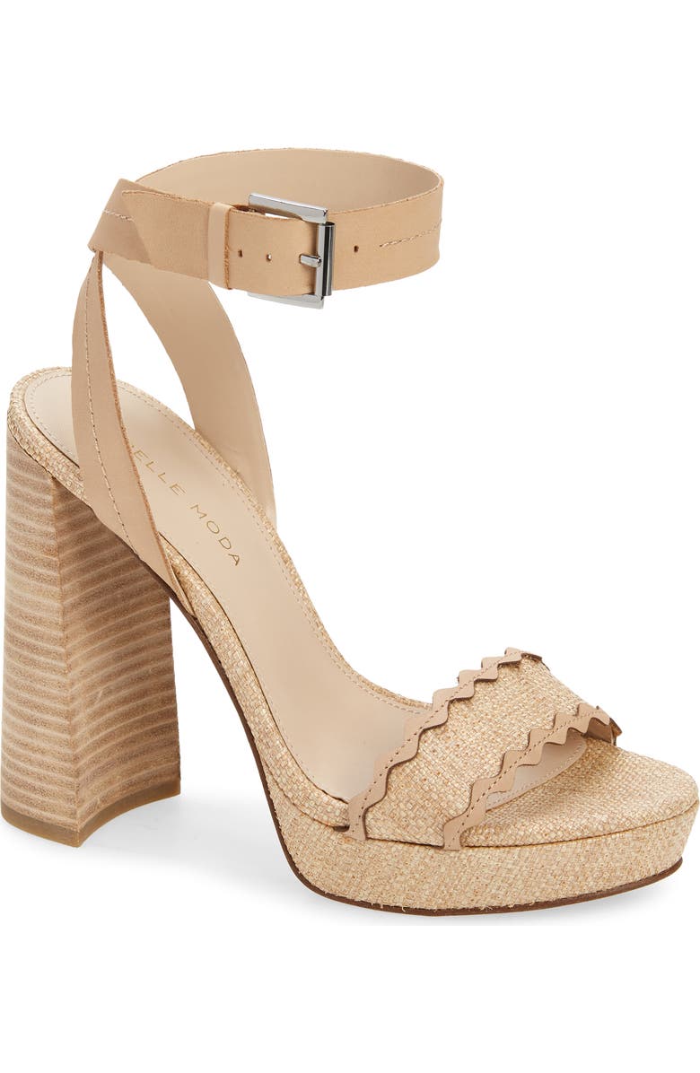 Pelle Moda Gianna Ankle Strap Sandal, Main, color,