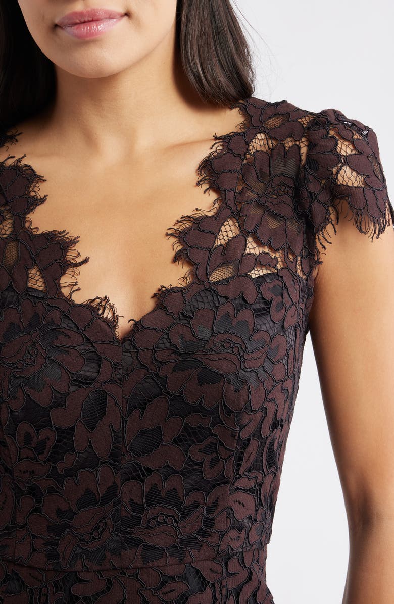 Eliza J Lace Sheath Dress, Alternate, color,