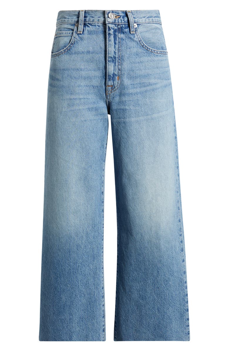 SLVRLAKE Grace High Waist Wide Leg Nonstretch Jeans, Alternate, color, Hit The Road