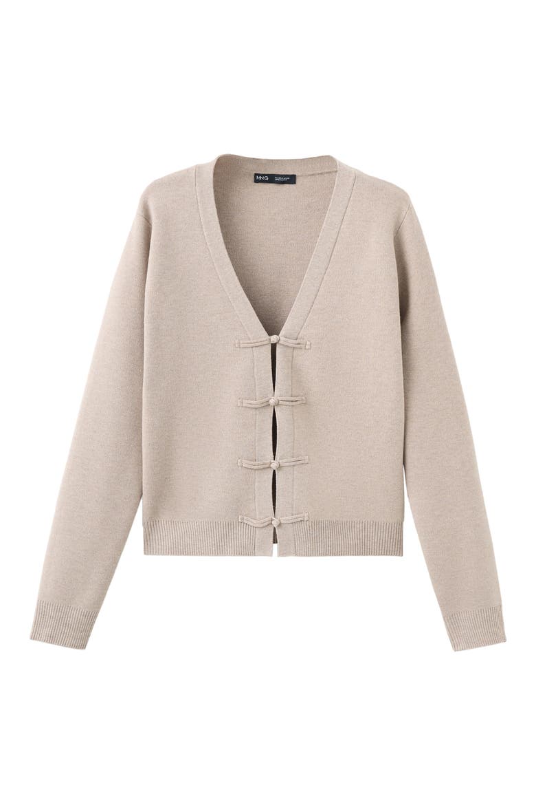 Toggle Front Knit Cardigan, Alternate, color, MEDIUM BROWN