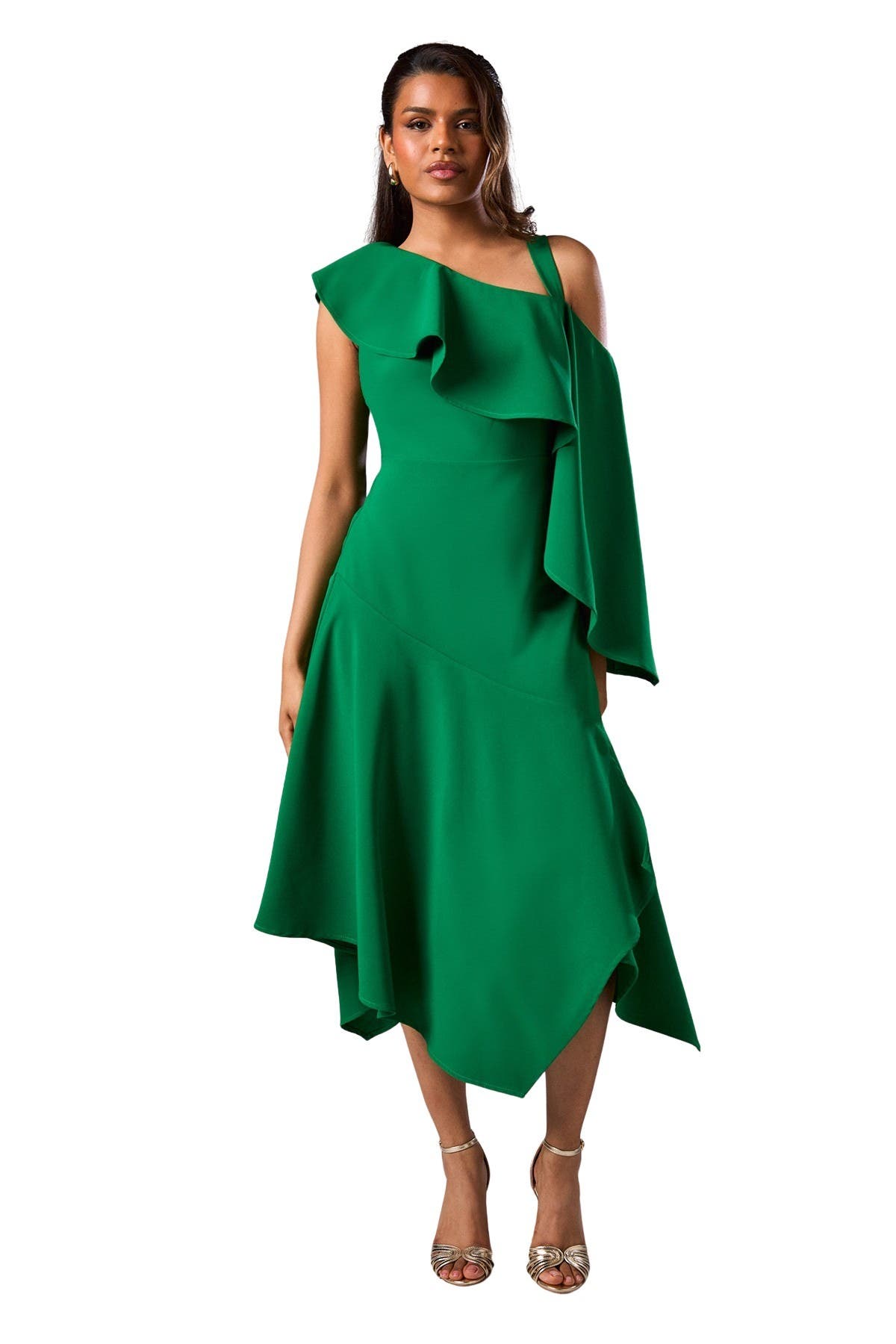 Petite Midi Wedding Guest Dress