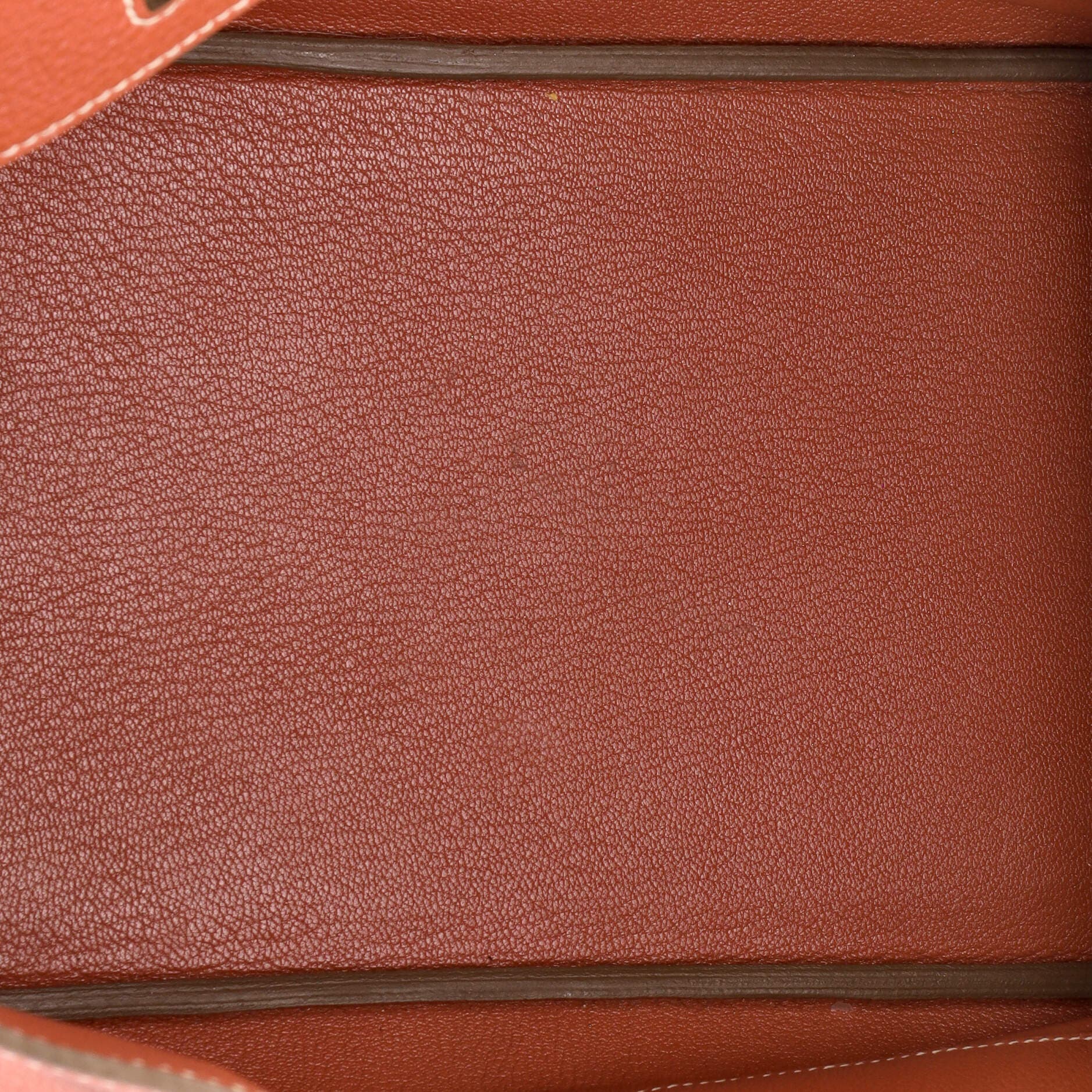 Pre-Owned Hermes Birkin Handbag Orange Clemence with Palladium Hardware 35, Alternate, color, 