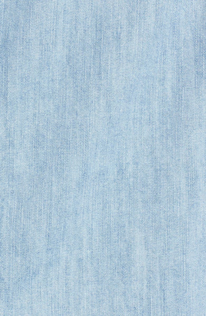 rag & bone/JEAN Drapey Denim Tank, Alternate, color, 