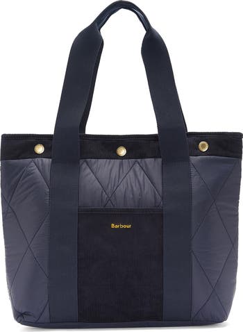 Barbour Healy Mixed Media Tote Nordstrom