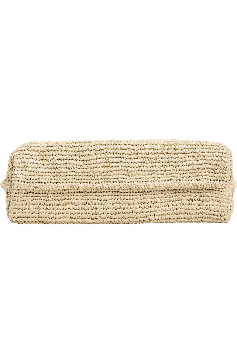 Madewell The Mylie Raffia Shoulder Bag, Alternate, color, Natural Multi