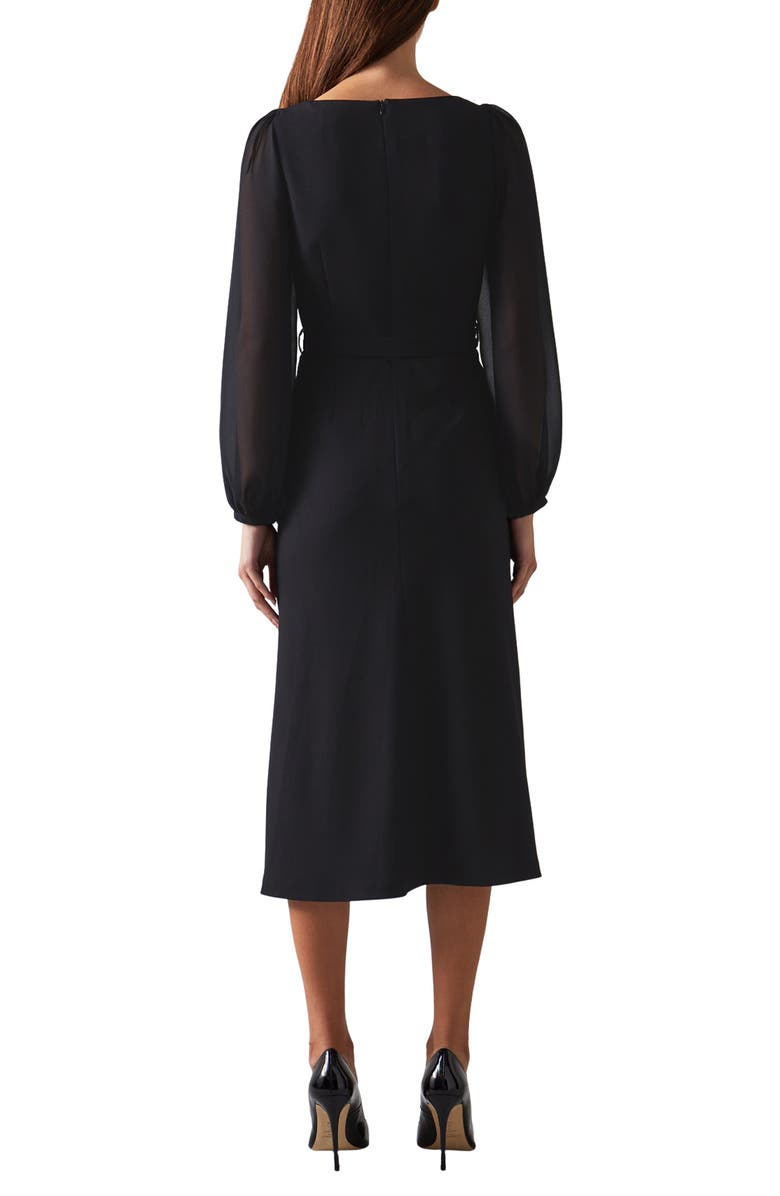 LK Bennett Perdy Long Sleeve Dress, Alternate, color, 
