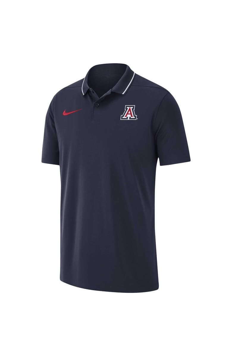 Nike Men's Nike Navy Arizona Wildcats 2023 Coaches Performance Polo, Alternate, color, 