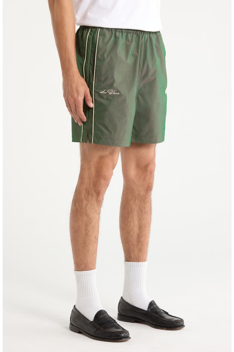 x Prince™ Shiny Shorts, Alternate, color, PINENEEDLE GREEN