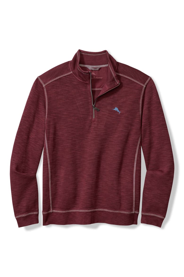 Tobago Bay Half Zip Pullover, Main, color, AGED CLARE