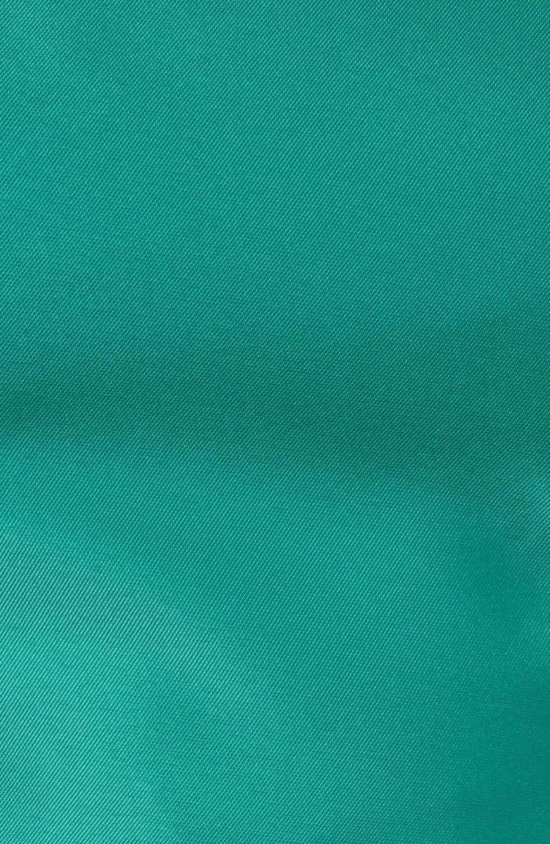 Adrianna Papell Sleeveless Mikado Fit & Flare Midi Dress, Alternate, color, Botanic Green