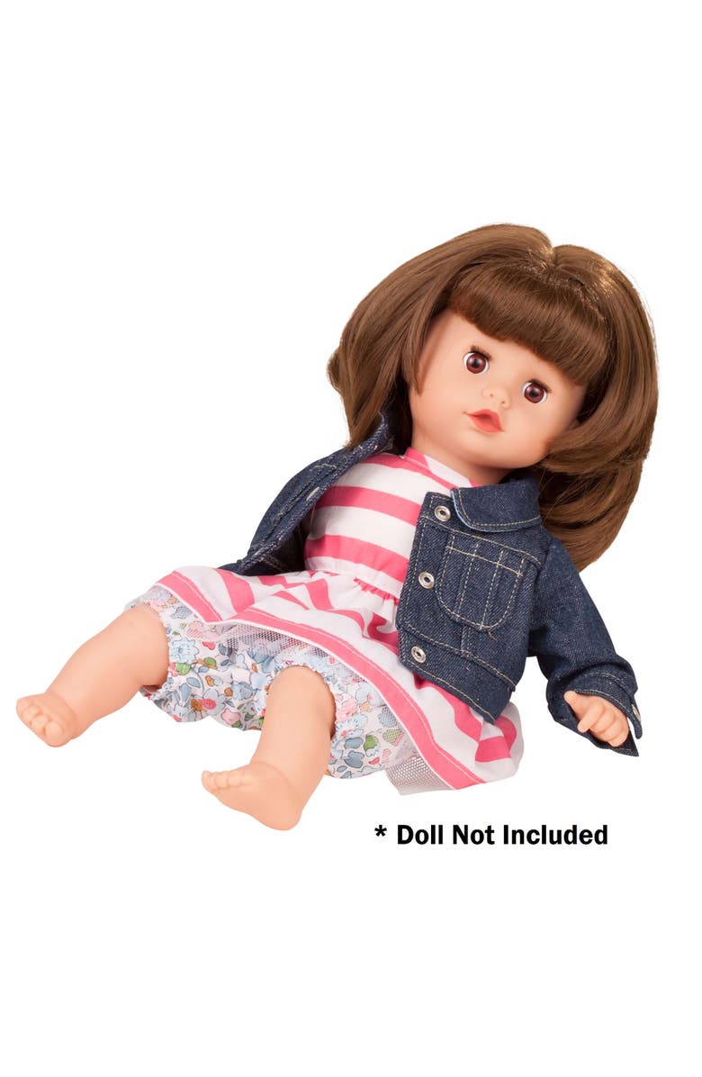 Gotz Vacanze Baby Combo Doll Clothing 3Piece Accessory Set Baby Dolls Fits 13", Alternate, color, Multicolored