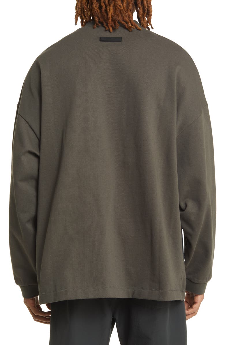 Fear of God Essentials Logo Long Sleeve T-Shirt, Alternate, color, 