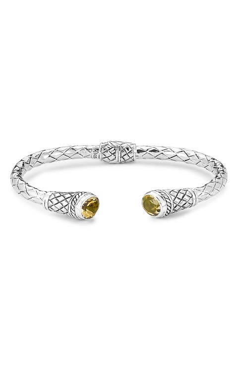 Oval Bangle Bracelet