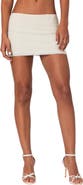EDIKTED Thora Eyelet Embroidered Trim Miniskirt