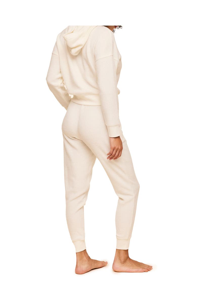 Adore Me Davinia Hoodie And Joggers Set, Alternate, color, Whisper White