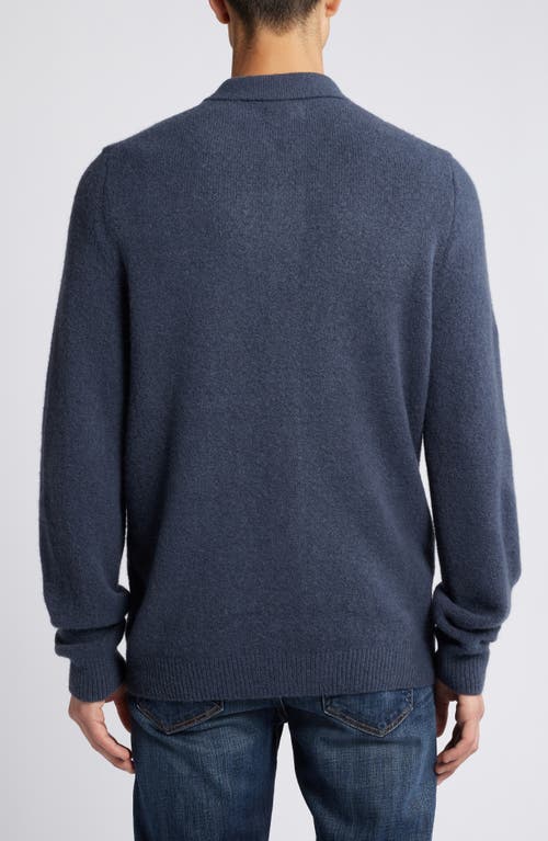 Treasure & Bond Full Button Cardigan In Navy India Ink