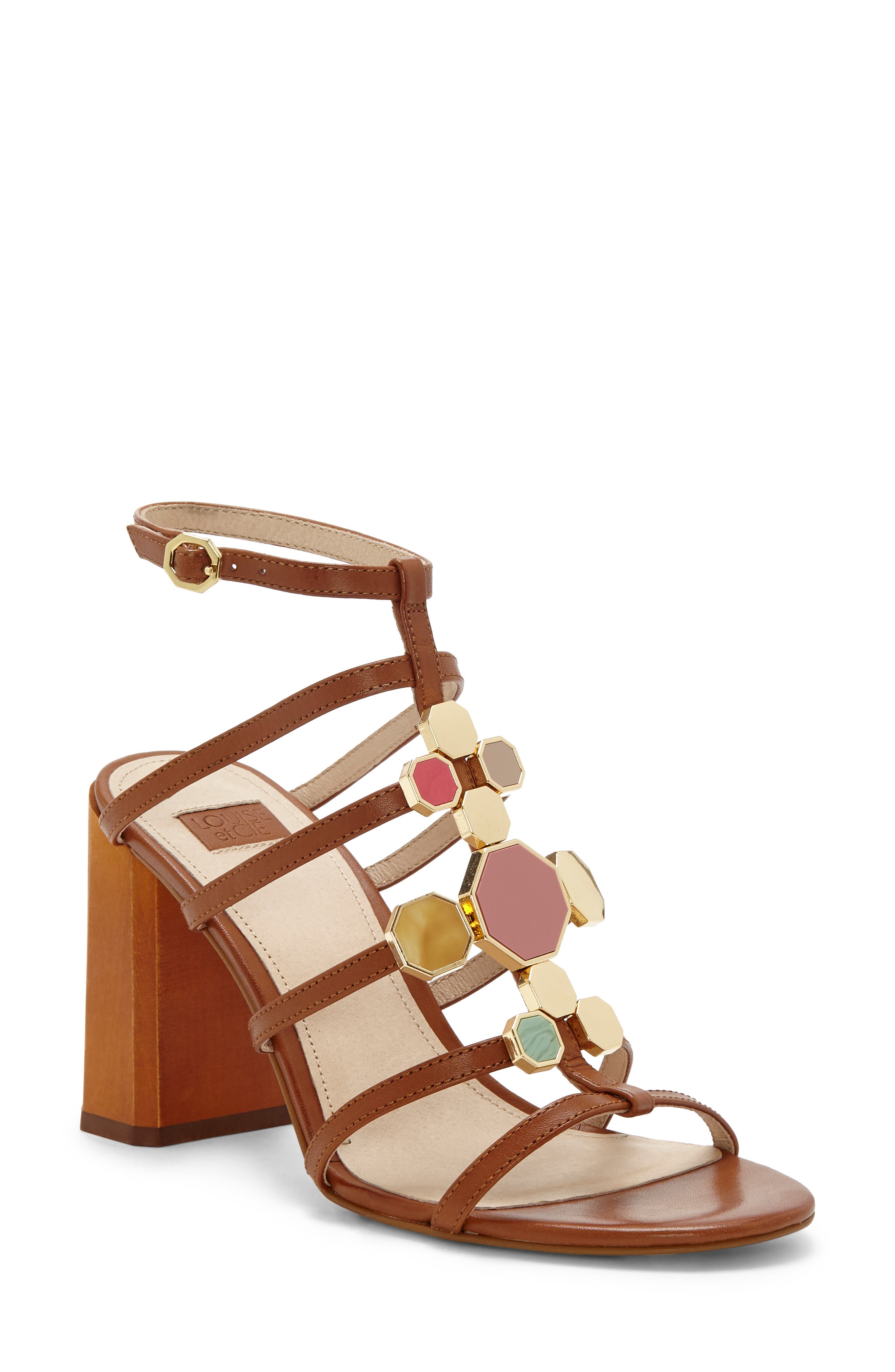 Leeba Sandal, Main, color, TOASTED ALMOND LEATHER